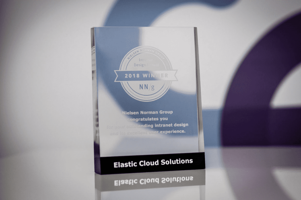 NNG Award for Elastic Workplace