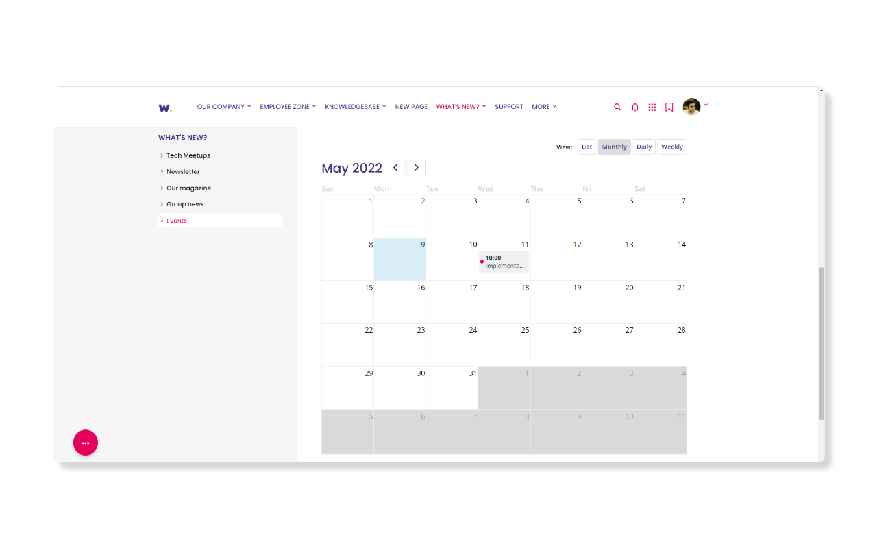 calendar