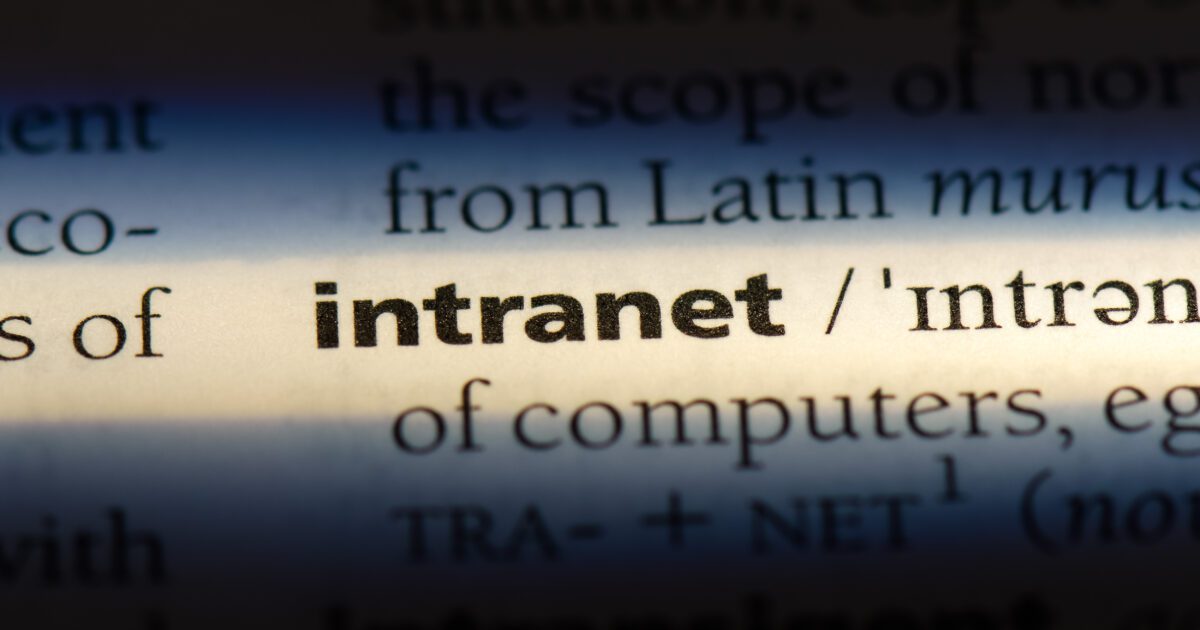 Enterprise intranet