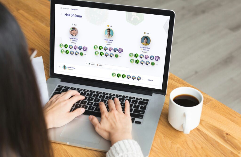 lms platform - gamification feature