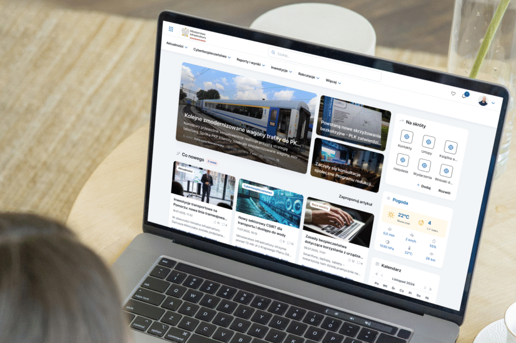 Case study: Ministerstwo Infrastruktury usprawnia przepływ informacji