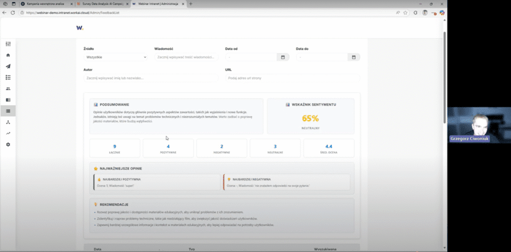 benchmarks in internal communication