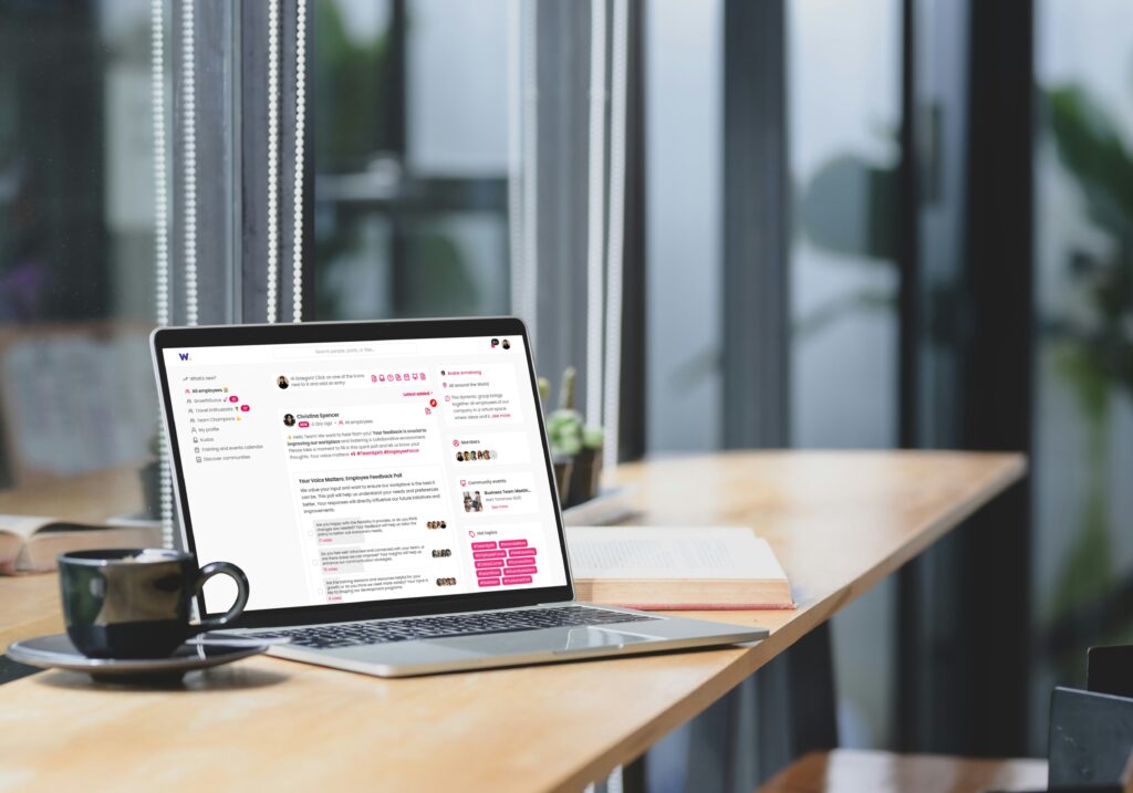 personalizacja komunikacji wewnętrznej - interfejs Workai