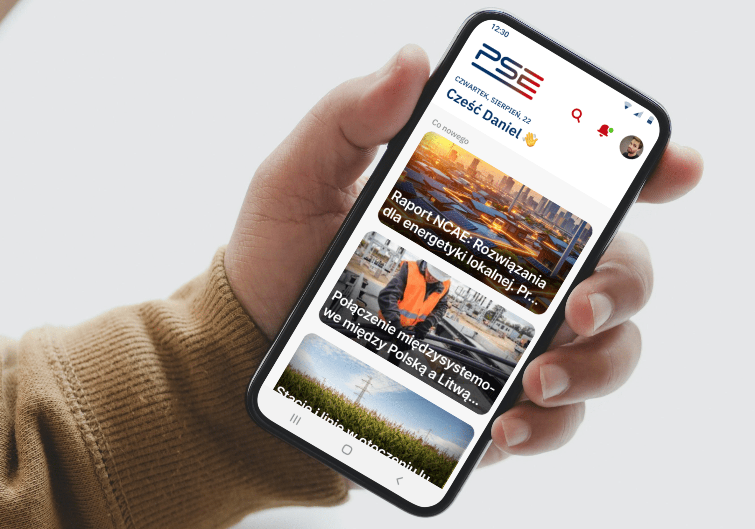 Nowoczesny intranet Workai dla PSE na mobile