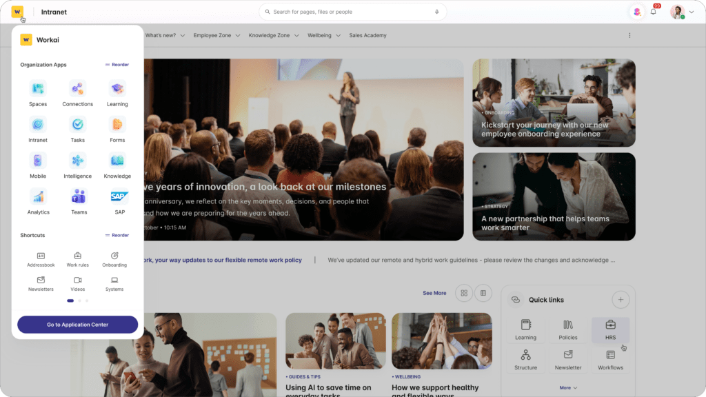 Integracje digital workplace